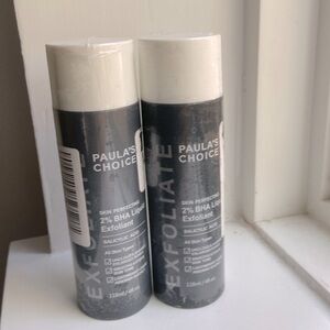 2 Paula's Choice 2% BHA Liquid Exfoliant 4oz bottles. New, Sealed price is firm